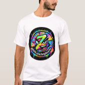 Bright Socks Z Logo Tシャツ (正面)