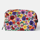 Bright Spring Pansies Floral Garden Pattern ドップキット (裏面)