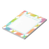 Bright Spring Plaid Notepad ノートパッド (回転)