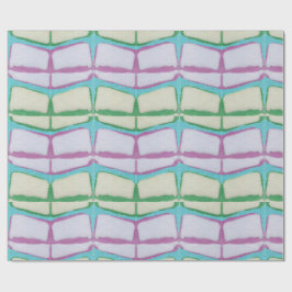 Bright Springtime Chevron Shibori  ラッピングペーパー