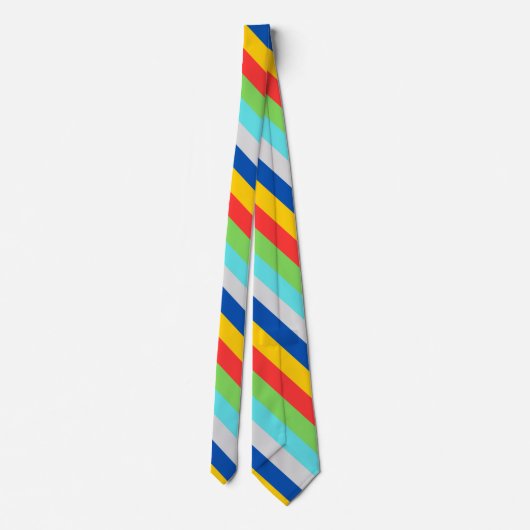 Bright Stripe Necktie ネクタイ (裏面)