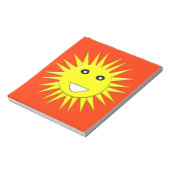 Bright Sunshineメモ帳 ノートパッド (回転)