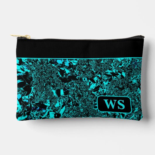 Bright Teal  Cosmetic Bag  アクセサリーポーチ (正面)