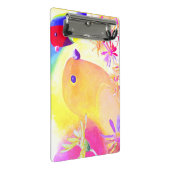 Bright Tie-Dye Birds ミニクリップボード (アングル)