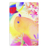 Bright Tie-Dye Birds ミニクリップボード (裏面)