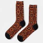 Bright tribal African pattern. ソックス (左)