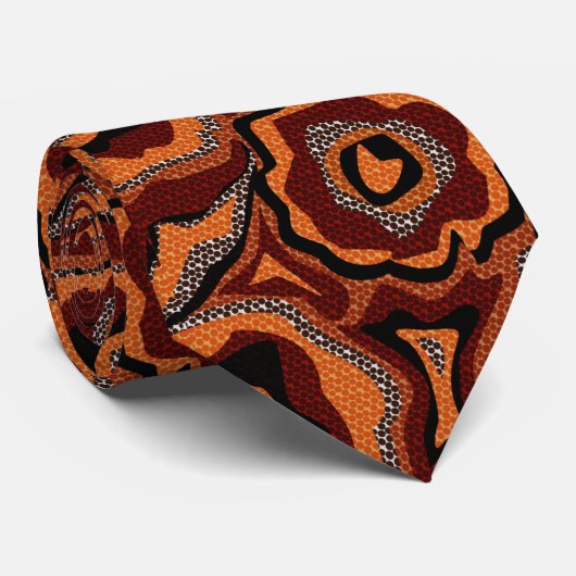 Bright tribal African pattern. ネクタイ (ロール)