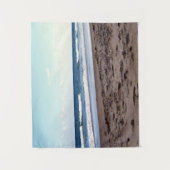 Bright Tropical Florida Coastline View タペストリー (正面)