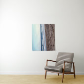 Bright Tropical Florida Coastline View タペストリー (インサイチュ)