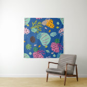 Bright underwater seamless pattern with beautiful タペストリー (インサイチュ(横))