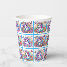 Bright Unicornパーティーカップ – set 1 紙コップ