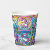 Bright Unicornパーティーカップ – set 2 紙コップ (左)