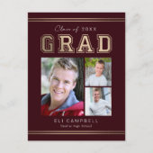 Bright Varsity卒業発表はがき ポストカード (正面)