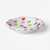 Bright Watercolor Balloon ペーパーボウル | 楽しいパーティー  (傾斜あり)