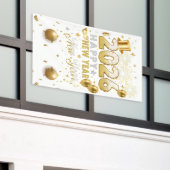 Bright White New Year Celebration  横断幕 (ビルの外側)