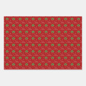 Bright Winter Colors Set 1 Wrapping Paper Sheets ラッピングペーパーシート (正面2)