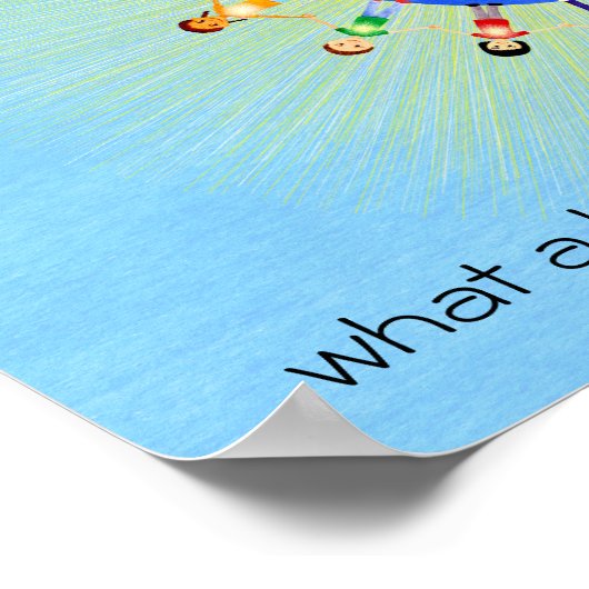 Bright Worldポスター ポスター (角)