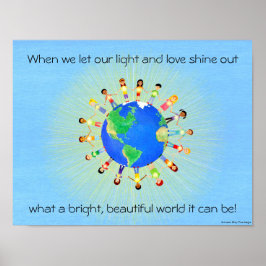 Bright Worldポスター ポスター