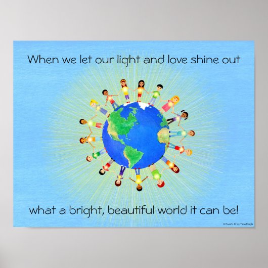 Bright Worldポスター ポスター (正面)