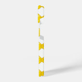 Bright Yellow Bow Phone Case- cute Girly Ribbon iPhoneケース (左側面)