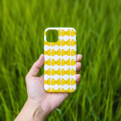 Bright Yellow Bow Phone Case- cute Girly Ribbon iPhoneケース