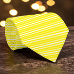 Bright Yellow Color Stripes Necktie ネクタイ<br><div class="desc">This eye-catching necktie features a vibrant color with bold stripes, perfect for adding a pop of energy to any outfit. Whether it's for a special occasion or everyday wear, this stylish accessory is sure to make a statement.</div>