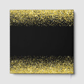 Bright Yellow Dress Faux Glitter Sweet 16 Birthday ゲストブック (裏面)