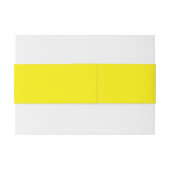 Bright Yellow #FFF3000メールアクセサリー 招待状ベリーバンド (裏面例)