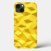 Bright Yellow iPhone Case Abstract and Protective Case-Mate iPhoneケース (裏面)