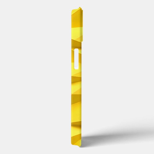 Bright Yellow iPhone Case Abstract and Protective Case-Mate iPhoneケース (裏面 / 右)