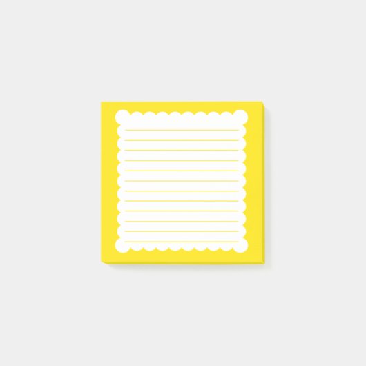 Bright Yellow Post-it®メモ ポストイット (正面)