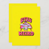 Bright Yellow Wallpaper | Bold Minimalist Design サンキューカード (正面/裏面)