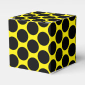 Bright Yellow with Black Dot Style Classic 2x2x2 フェイバーボックス (正面サイド)