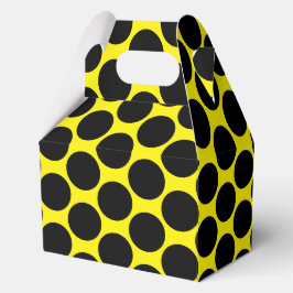 Bright Yellow with Black Dot Style Gable フェイバーボックス
