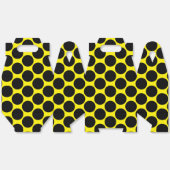 Bright Yellow with Black Dot Style Gable 5x3x6.5 フェイバーボックス (見開き)