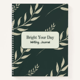 "Bright Your Day" スパイラルノート ノートブック