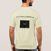 Brightcoveの気違いの帽子屋 Tシャツ (裏面)
