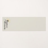 Brighten the Everyday Mindful Calming Minimalist ヨガマット (裏面(横))