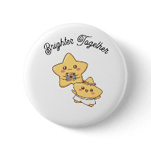 Brighter Together – かわいいカップルボタンギフト