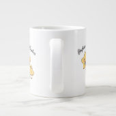 Brighter Together – Cute, lovely Couple Mug Gift ジャンボコーヒーマグカップ (裏面)