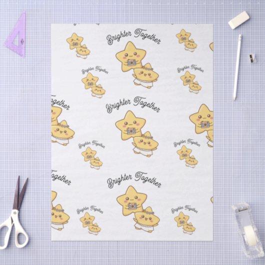 Brighter Together – Tissue Paper 薄葉紙 (クラフト)