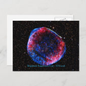 Brightest超新星エバー宇宙写真 ポストカード (正面/裏面)
