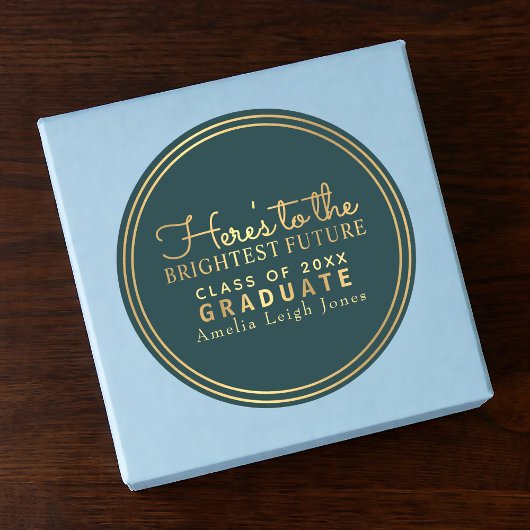 Brightest Future金ゴールド大学院エンベロープシール ラウンドシール