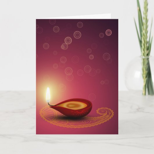 Brightful Diwali – グリーティングカード (正面)