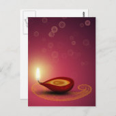 Brightful Diwali – ポストカード (正面/裏面)