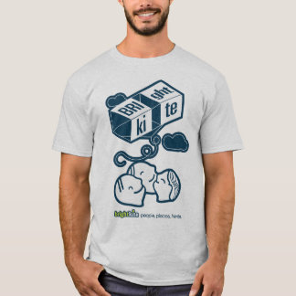 Brightkite.comの人々、場所、友人 Tシャツ