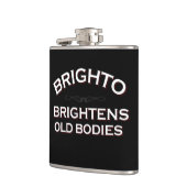 BRIGHTOのウィスキーのフラスコ フラスク (左)