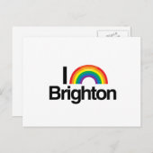 BRIGHTON - I LOVEプライド-.png ポストカード (正面/裏面)