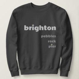 Brighton Pebbles Rock Pier Sweater スウェットシャツ
