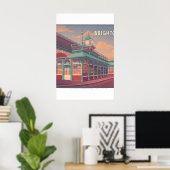 Brighton Travel Poster ポスター (ホームオフィス)